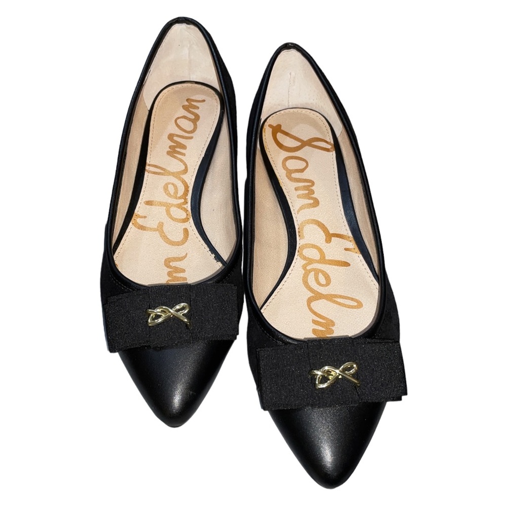 Sam Edelman Lizzy Black Flats Size 7